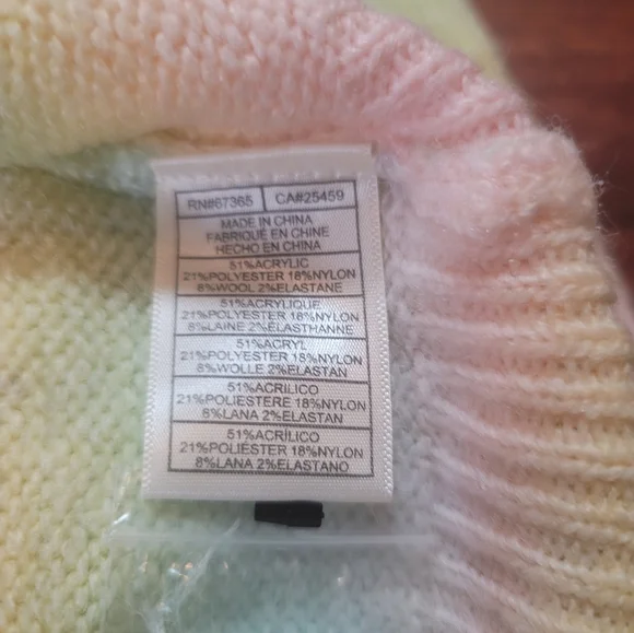 NWT BB Dakota Steve Madden Ombre Sweater Sz.XXL - Picture 5 of 6